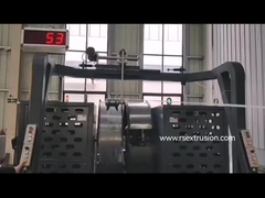 Mesin penggulung dan pemotong sikat otomatis