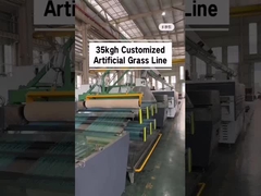 350kg/jam Kualitas tinggi Customized Artificial Grass Extruder Untuk Multisport Court