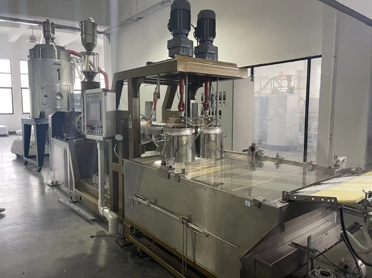 Mesin Extruder Monofilamen Untuk Kain Industri Atau Jaring 0.15-0.5mm