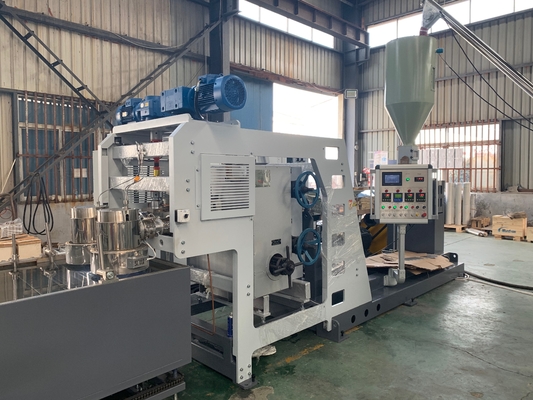 160kgh Mesin Benang Monofilamen Monofilament Extruder PET Zipper Making